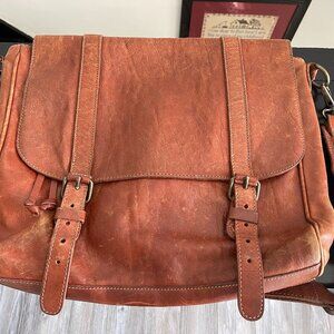 Roots Leather Bag